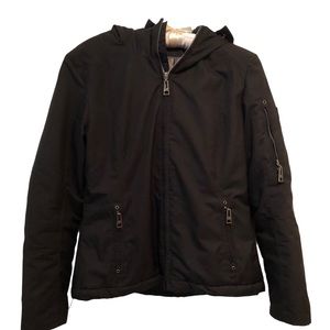 SKEA Black Winter Hooded Ski Jacket Coat Women’s